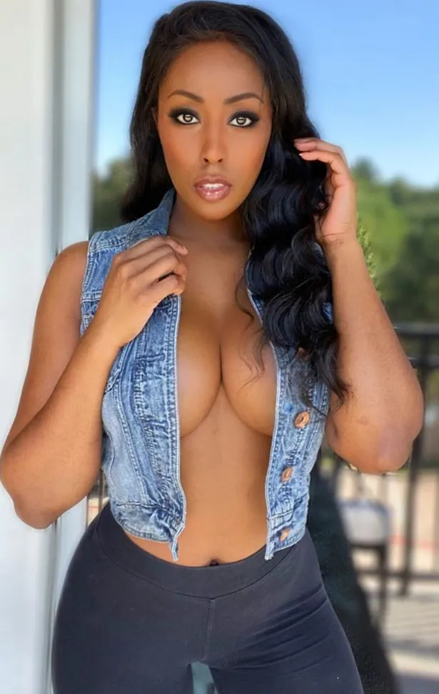 Magnetic Gaze Portrait Magnetische OnlyFans Influencerin mit intensivem und durchdringendem Blick